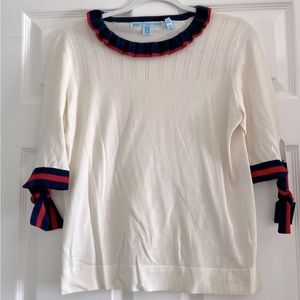 Draper James Accented Top